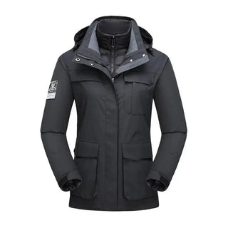 Warme Skijacke Damen | Draußen-Schneesport
