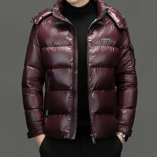 Herren Kurz Daunen Jacke | Robust