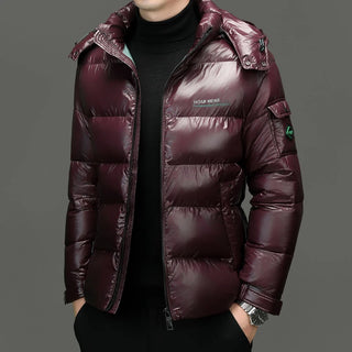 Herren Kurz Daunen Jacke | Robust
