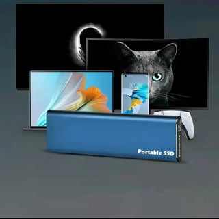 4-TB SSD Externe Festplatte im Schlanken Design