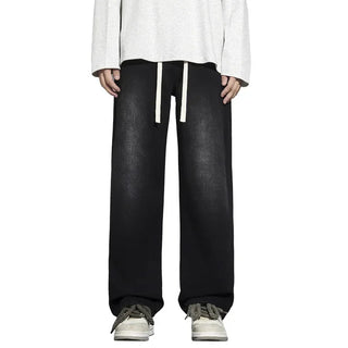 Weite Baggy Jeans in Rauchgrau für Herren | Stilvoll