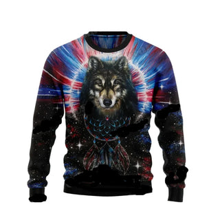 Herren Stricken Weihnachtspullover | Warme