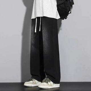 Weite Baggy Jeans in Rauchgrau für Herren | Stilvoll