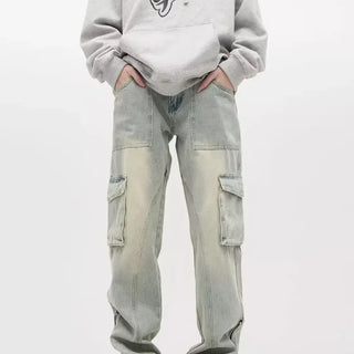 Baggy Jeans mit Taschen für Herren | Moderne