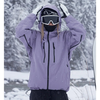 Unisex-Skijacke mit Kapuze | Winter