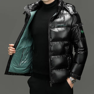 Herren Kurz Daunen Jacke | Robust