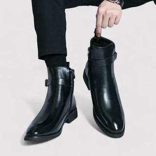 Herren Hoch-Geschnitten Winter Boots | Glänzend