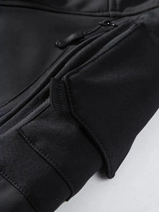 Herren Outdoor Funktions-Softshelljacke | Multi-Tasche