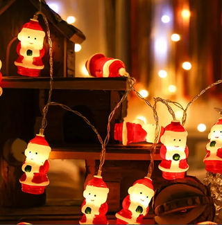 Weihnachtsmann Weihnachtsbeleuchtung