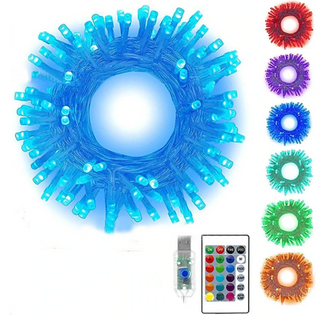 Farbwechselnde LED-Weihnachtsbeleuchtung