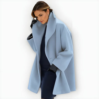 Lässiger Damen-Wintermantel | Übergroß