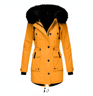 Damen Warme Winterjacke | mit Taschen