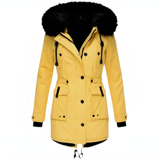 Damen Warme Winterjacke | mit Taschen