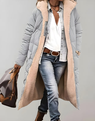 Damen-Winter-Steppmantel | Warme