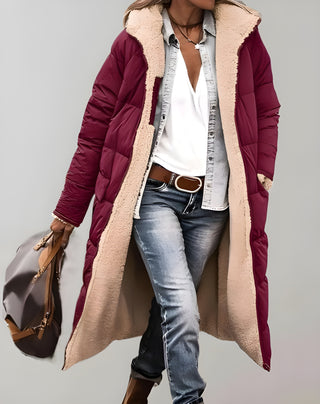 Damen-Winter-Steppmantel | Warme