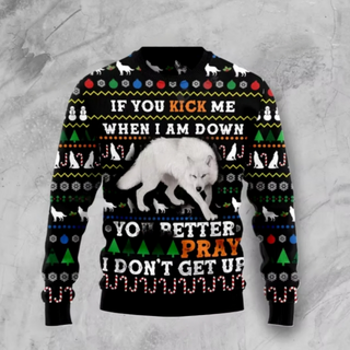 Herren Stricken Weihnachtspullover | Warme