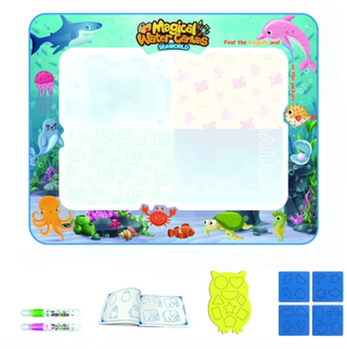 Pädagogische Kritzelmatte mit Mehreren Themen