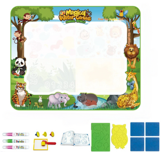 Pädagogische Kritzelmatte mit Mehreren Themen