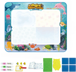 Pädagogische Kritzelmatte mit Mehreren Themen