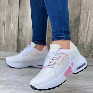 Damen-Plateau-Turnschuhe | Zum Schnüren