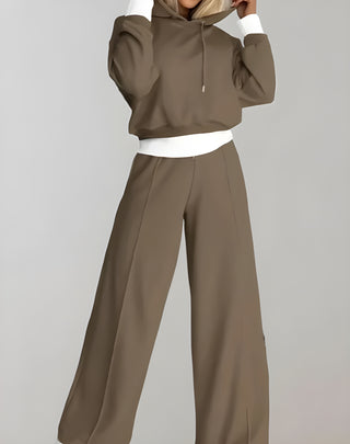 Damen-Trainingsanzug-Set | Kapuzenpullover und Hose