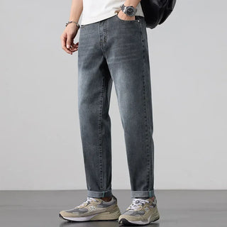 Lässige Baggy Jeans mit geradem Schnitt für Herren | Funktional