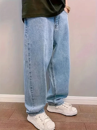 Lässige Baggy Jeans in Übergröße für Herren | Trendig