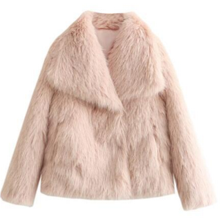 Modische Damen-Winterjacke | Breiter Kragen