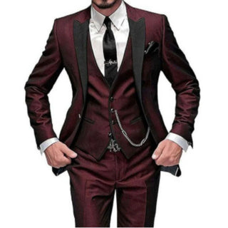 Herren Stilvoll Hochzeitsgast Anzug | Mit Weste