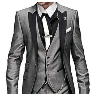 Herren Stilvoll Hochzeitsgast Anzug | Mit Weste