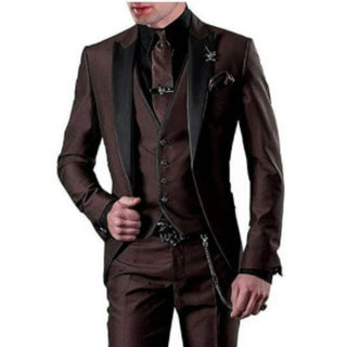 Herren Stilvoll Hochzeitsgast Anzug | Mit Weste