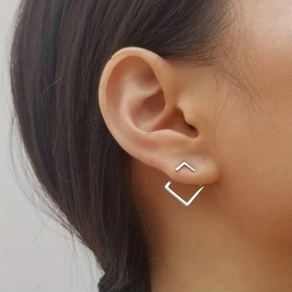 Geometrische Ohrstecker für Damen – Minimalistische Ohrringe im Modernen Design