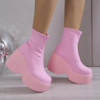 Damen Chelsea Winter Stiefel | Keilabsatz