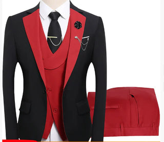 Stilvoll Hochzeitsgastanzug für Herren | 3-Teilig