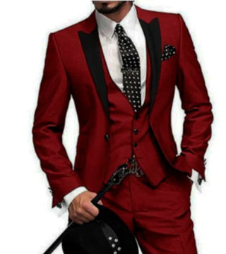 Herren Stilvoll Hochzeitsgast Anzug | Mit Weste