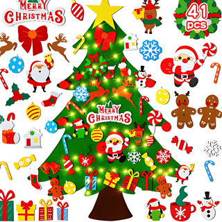 Interaktives Weihnachtsbaum-Set für Kinder