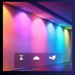 Mehrfarbige Smarte LED-Weihnachtsbeleuchtung