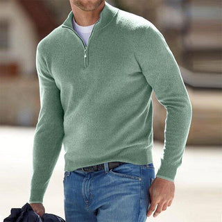 Modisch Schlanke Passform Pullover für Herren | Langarm