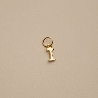 Damen Halskette mit Buchstaben – Initialen Kette mit Mehreren Anhängern in Goldoptik