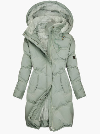 Damen Kapuze Winterjacke | Warme