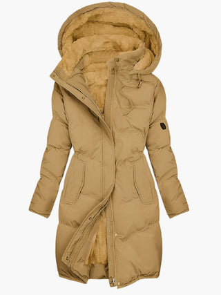 Damen Kapuze Winterjacke | Warme