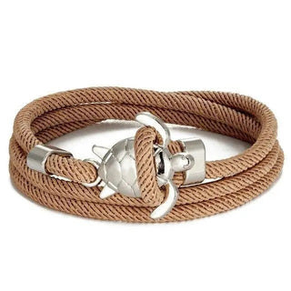 Armband – Damen Armband mit Schildkröten-Motiv und Maritimen Design